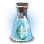 Cola com traços de onda